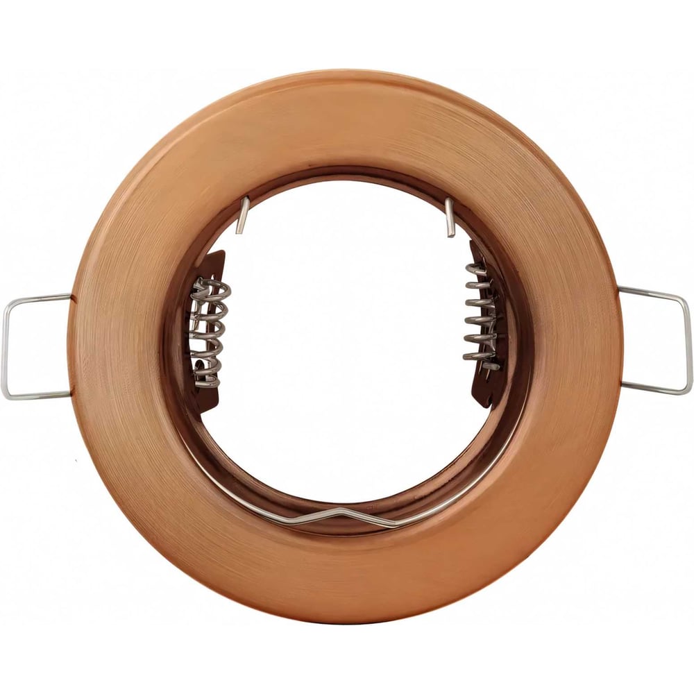 Изображение товара Встраиваемый светильник под лампу IEK mr16 бронза LUVB0-GU05-1-K29