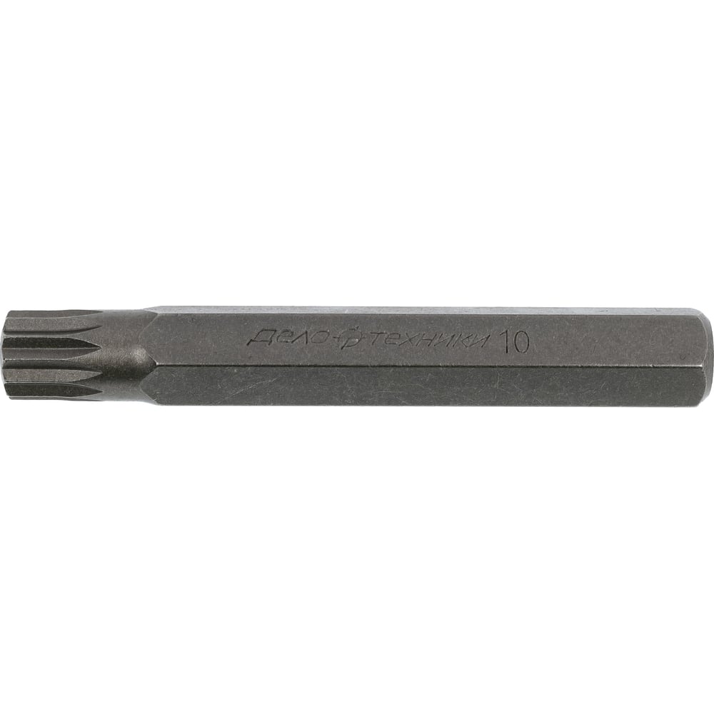 Бита SPLINE (М10; 3/8&quot;; 75 мм) Дело Техники 626710