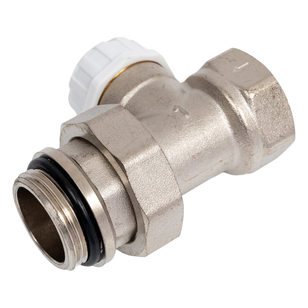 Изображение товара Термостатический клапан для термоголовки 25 мм латунь прямой резьбовой