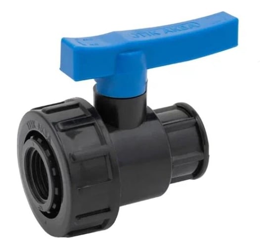 Изображение товара Шаровой компрессионный кран Политэк вр/вр 2" х 2" тпк-аква 551220202