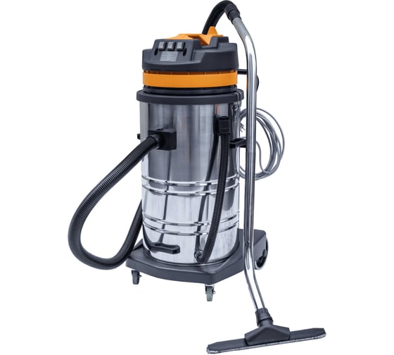 Изображение товара Профессиональный пылеводосос А5 н6025 3 моторный, 80 л 1007402