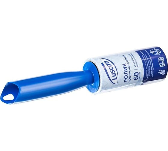 Изображение товара Ролик для чистки одежды Luscan универсальный, 60 листов, принт. бумага 1762593