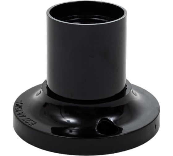 Изображение товара Потолочный прямой патрон FERON Lh83 Е27 250v, карболит, латунь, черный, размер 55x71 мм, 41042