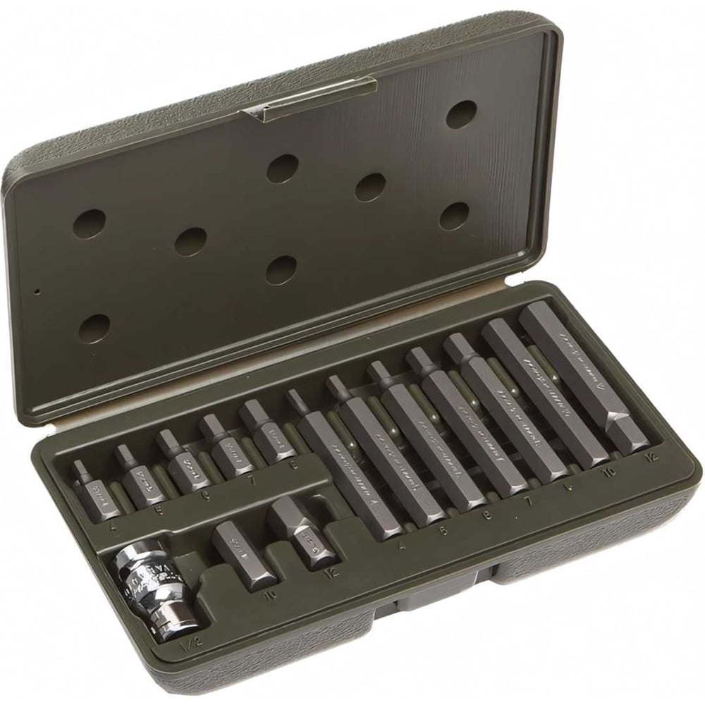 Изображение товара Набор вставок шестигранных Дело Техники 3/8" 15 предметов