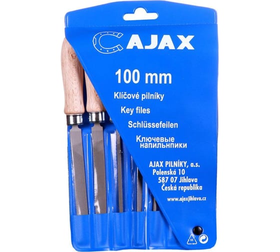 Изображение товара Набор ключных напильников AJAX Sada-p 100/2 286202921025