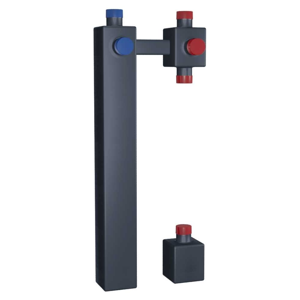 Изображение товара Насосная группа RISPA проходная сталь НСГП NSGP для систем отопления и горячего водоснабжения