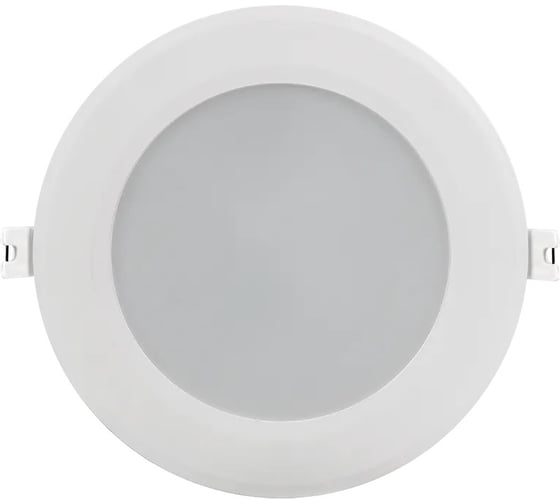 Изображение товара Светодиодный светильник IEK дво 1714 белый круг 12вт 6500к ip40 LDVO0-1714-12-6500-K01