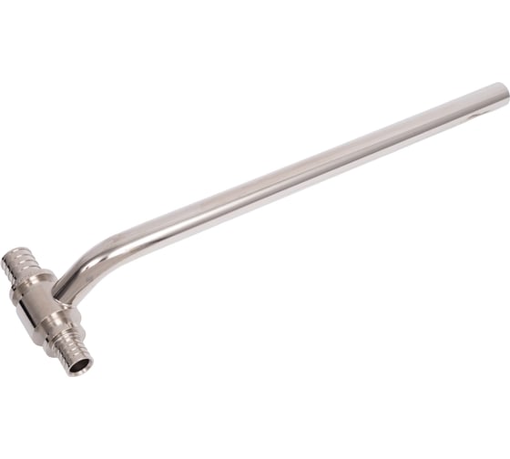 Изображение товара Приборная т-образная аксиальная трубка RTP латунь, 20x250x16, хромированная, 29335