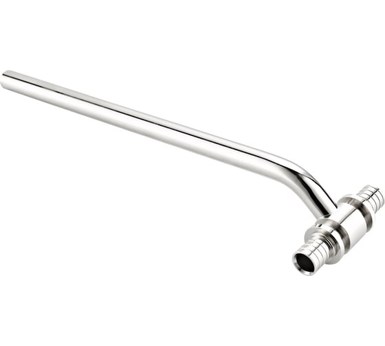 Изображение товара Приборная т-образная аксиальная трубка RTP латунь, 16x500x20, хромированная, 29345