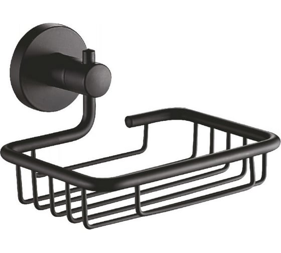 Изображение товара Настенная мыльница Haiba решетка, черный hb8702-1 550599