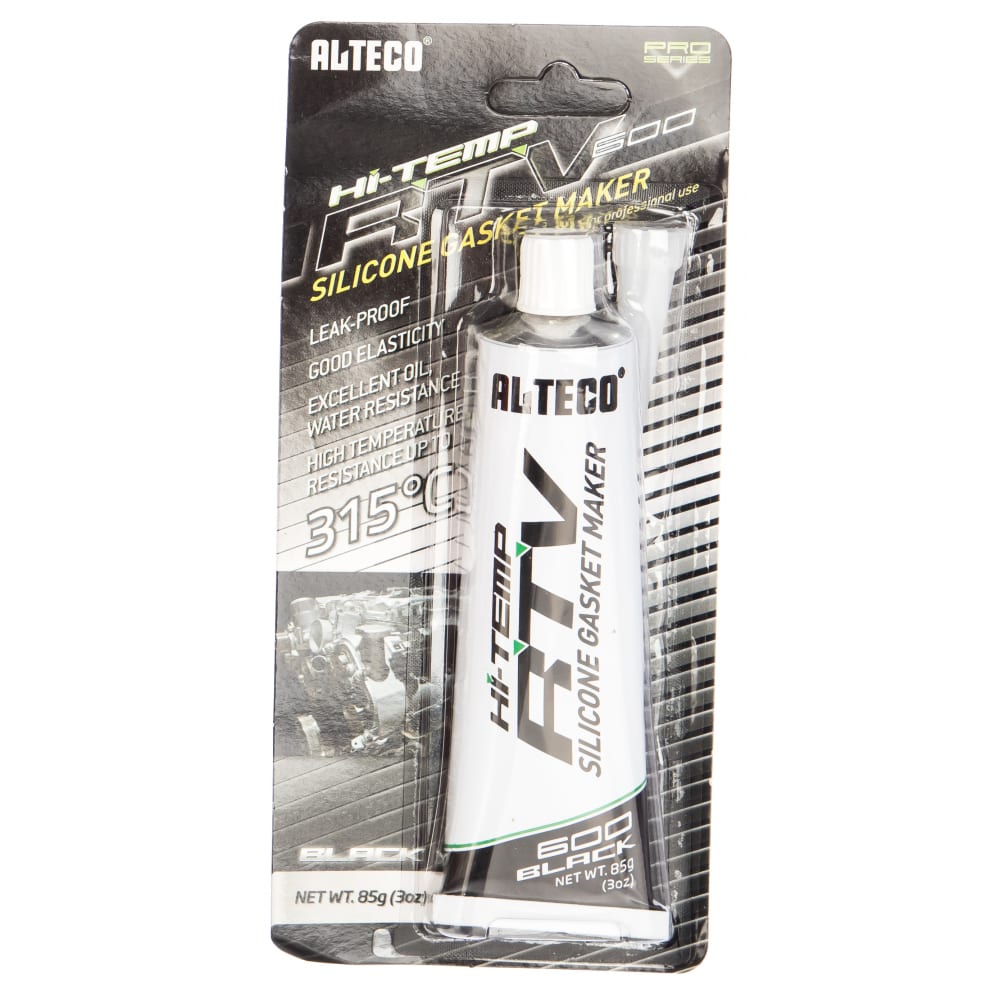 Высокотемпературный силиконовый герметик прокладок ALTECO герметик высокотемпературный alteco чёрный 85 г
