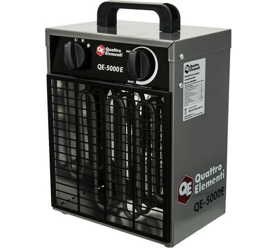 Изображение товара Электрическая тепловая пушка QUATTRO ELEMENTI QE-5000 E 248-559