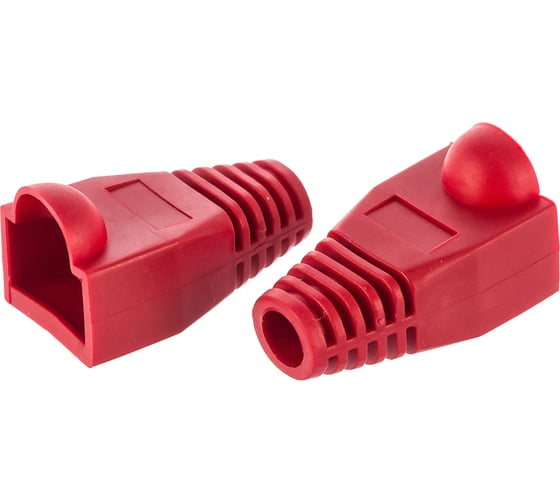 Изображение товара Изолирующий колпачок для разъемов RJ-45 REXANT, красный 05-1205