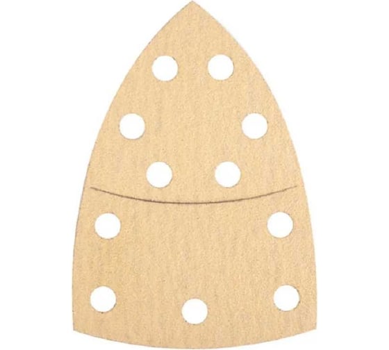 Изображение товара Шлифовальный лист на бумажной основе 102x150 мм, P80, 5 шт, под липучку Abraforce АМ68652