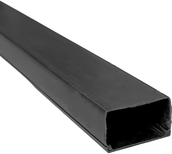 Изображение товара Кабельный канал EKF 40x25 24 м, черный, 12 штук по 2 метра kk-40-25b