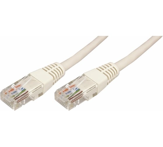 Изображение товара Патч-корд UTP 5e кат. литой 25М СЕРЫЙ REXANT 18-1012