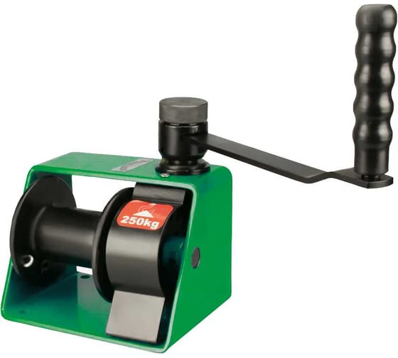 Изображение товара Ручная лебедка с червячным редуктором EURO-LIFT VS-250 00009336 (250 кг, канат 20м)