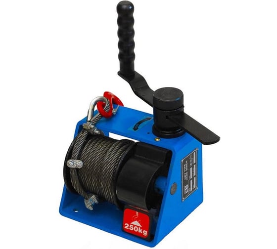 Изображение товара Ручная лебедка с червячным редуктором без каната EURO-LIFT VS-500 00005140 (500 кг)