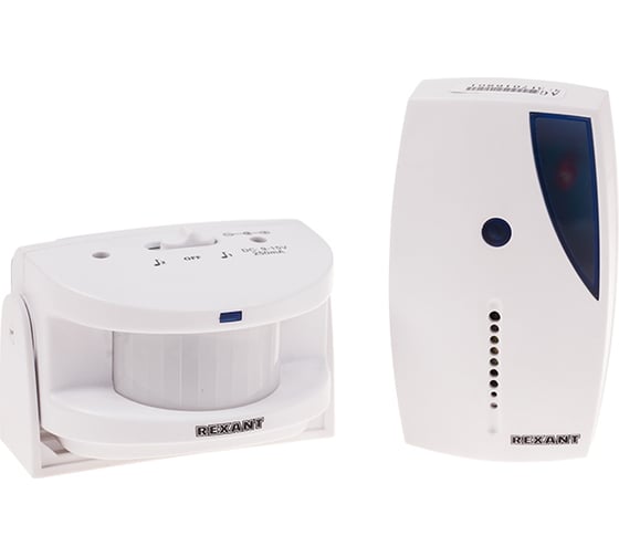 Изображение товара Беспроводной звонок REXANT GS-215 с выносным датчиком движения 46-0215