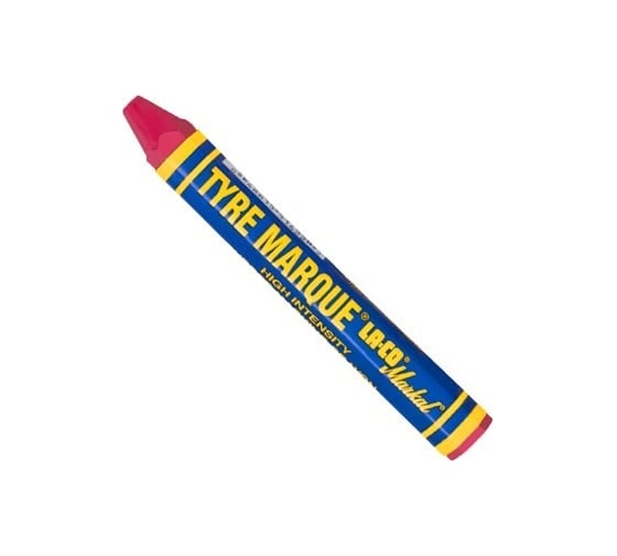 Изображение товара Маркер-карандаш для временной маркировки шин Markal TYRE MARQUE RED  красный 51422/12/144