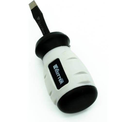 Изображение товара Отвёртка RITTER Diamond SL6x38 мм, магнитная, алмазное покрытие, сталь S2, двухкомпонентная рукоятка HT20126038