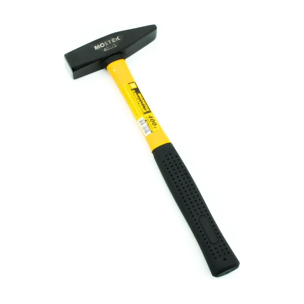 Изображение товара Слесарный молоток MosTek 400 г с фибергласовой рукояткой