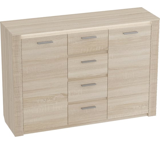 Изображение товара Комод Мебельград Элана спальня, 1396, дуб сонома 9188_2