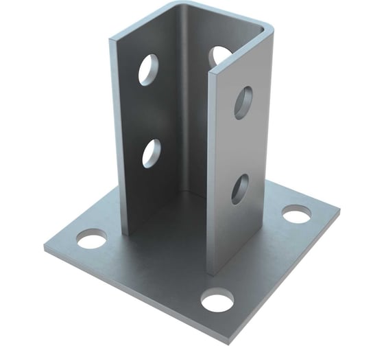 Изображение товара Основание потолочной стойки Система КМ для страт-профиля 41x41 мм LO7919 OUPT41-41