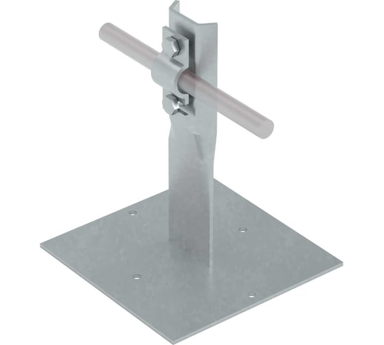 Изображение товара Приклеиваемый держатель болтовой Система КМ для прутка D5-10 мм H150 мм HD MA0271 PDB-H150-D5-10 HD