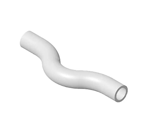 Изображение товара Обводное колено Политэк 32 pprc (белые) 9000030032