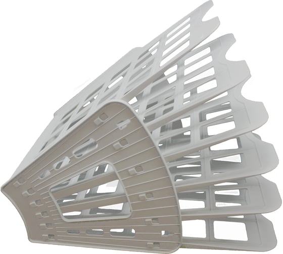 Изображение товара Веерный лоток Осколпласт 7-ти секционный, серый 2-07С