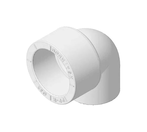 Изображение товара Переходной отвод Политэк внутр./внутр. 25x20/90 pprc (белые) 9423002090