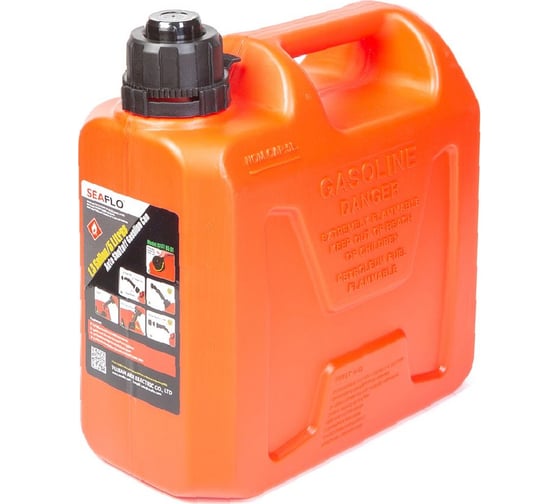 Изображение товара Канистра пластиковая для бензина 5 л, пластик SeaFlo SFGT-05-01