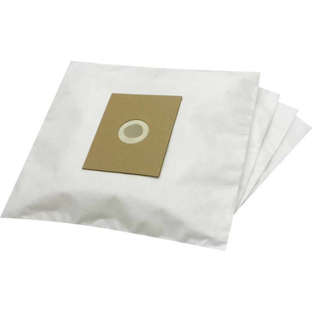 фото Мешок-пылесборник синтетический универсальный для пылесосов (4 шт.) euro clean eun-01/4