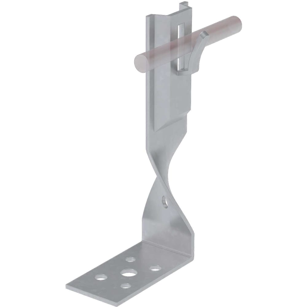 Угловой зажимной скрученный держатель для прутка Система КМ держатель угловой dexter 150 мм