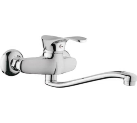 Изображение товара Настенный смеситель для кухни D-Lin хром D141405