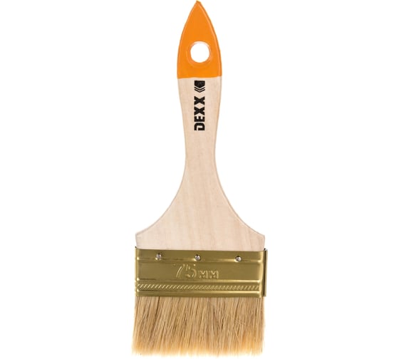 Изображение товара Флейцевая кисть DEXX ПРАКТИК 75мм 0100-075_z02