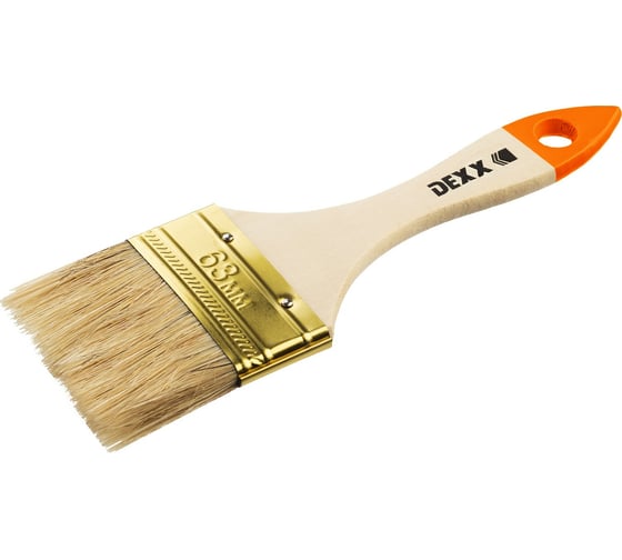 Изображение товара Флейцевая кисть DEXX ПРАКТИК 63мм 0100-063_z02