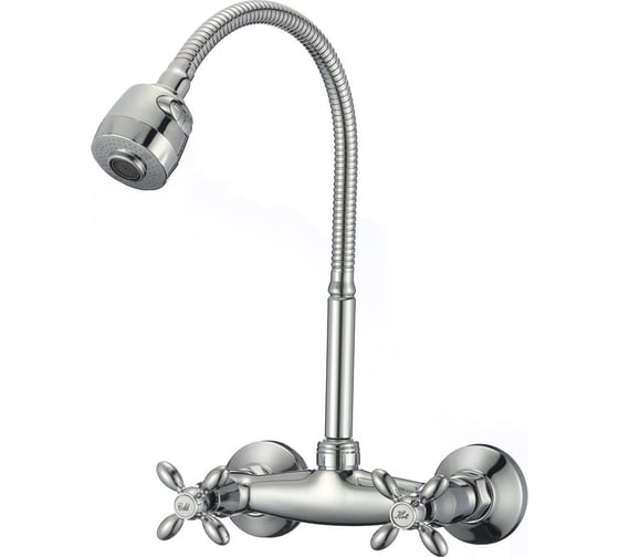 Изображение товара Настенный смеситель для кухни D-Lin хром D142808-T