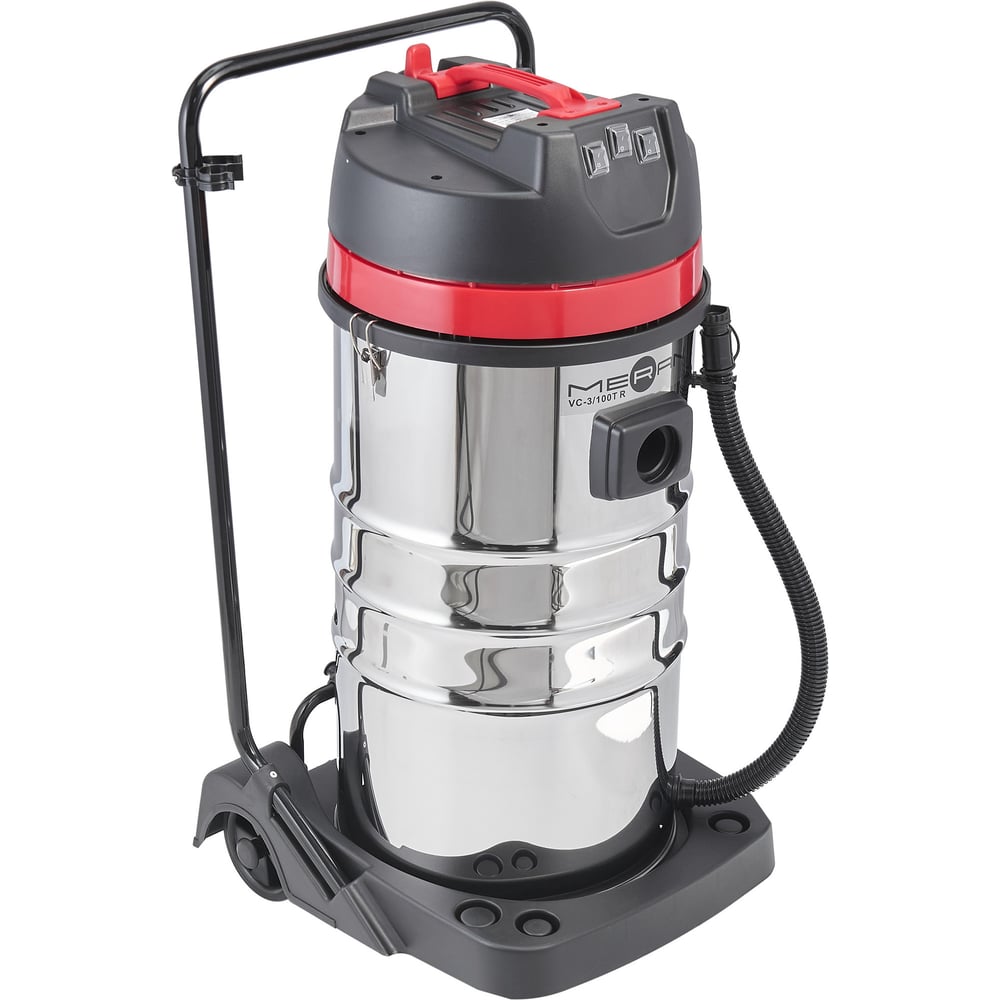 Изображение товара Профессиональный пылеводосос MERAN 3000 Вт с объемом бака 100 л