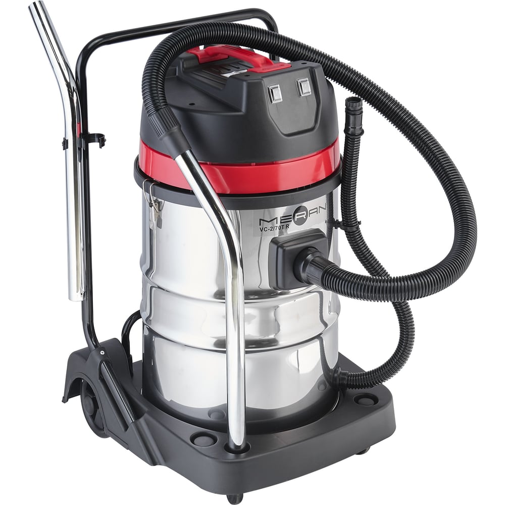 Изображение товара Профессиональный пылеводосос MERAN мощностью 2000 Вт и баком 70 л