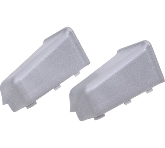 Изображение товара Внешний угол ПилотПро для алюминиевого плинтуса 09165, серый металлик, 2 шт. 19221