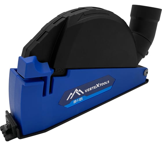 Изображение товара Пылеудалитель на ушм для штробления и отрезных работ vertextools 20-1-125