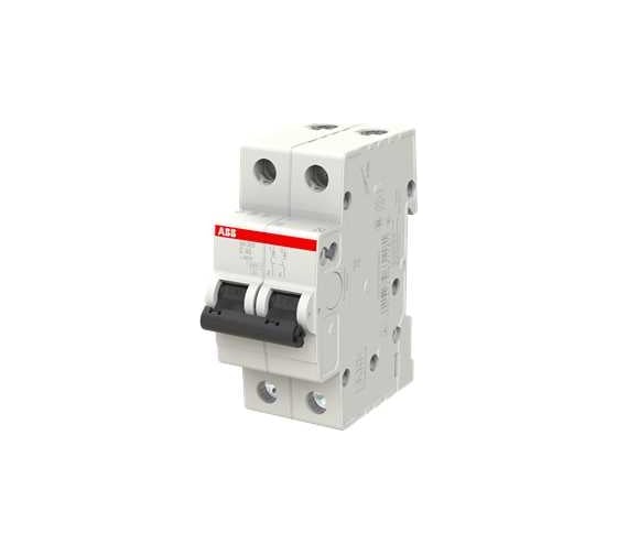 Изображение товара Автоматический выключатель ABB 2-полюсной sh202 c40 2CDS212001R0404