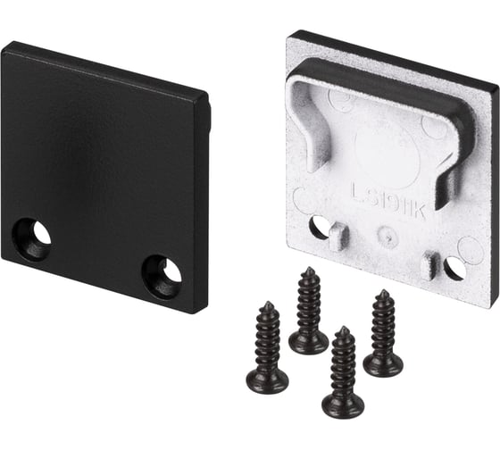 Изображение товара Глухая заглушка Arlight SL-LINE-2011M SQUARE BLACK 1компл 029180