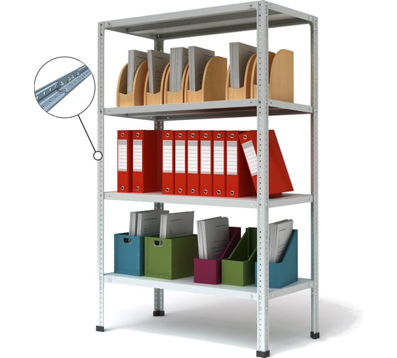 Изображение товара Стеллаж ПАКС МС-244 3349024 разрезной