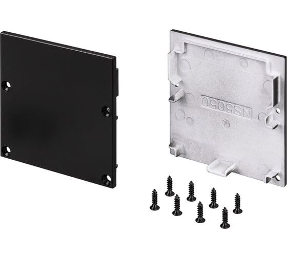 Изображение товара Заглушка Arlight SL-LINE-5050-S BLACK комплект 038935