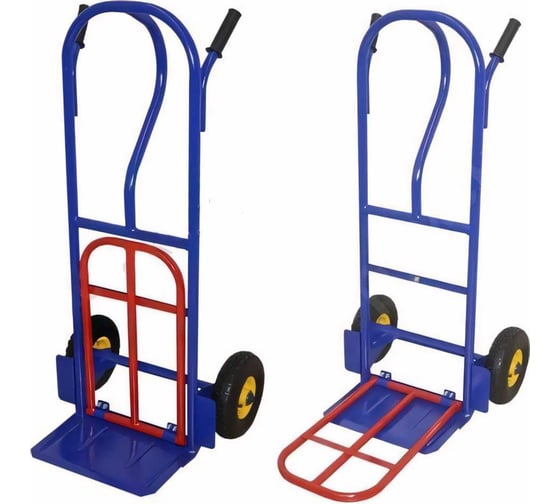 Изображение товара Тележка RUSKLAD грузовая КГ 250 П с литыми колёсами КГ 250 П литые