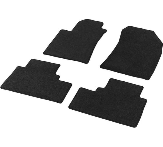 Изображение товара Текстильные коврики AutoFlex в салон standard для haval jolion 2021-н.в., графит, 4 части 4940401