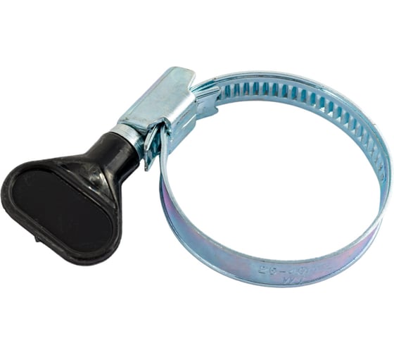 Изображение товара Червячный хомут с бабочкой СВК оцинкованный, w1/9 мм, 25 - 40 мм SVK-HW1040 Н0000026382